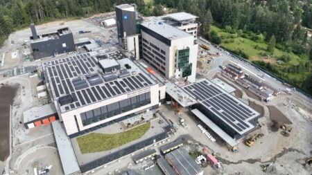 Construction at the New Quw’utsun Valley Hospital reaches 90% completion featured image
